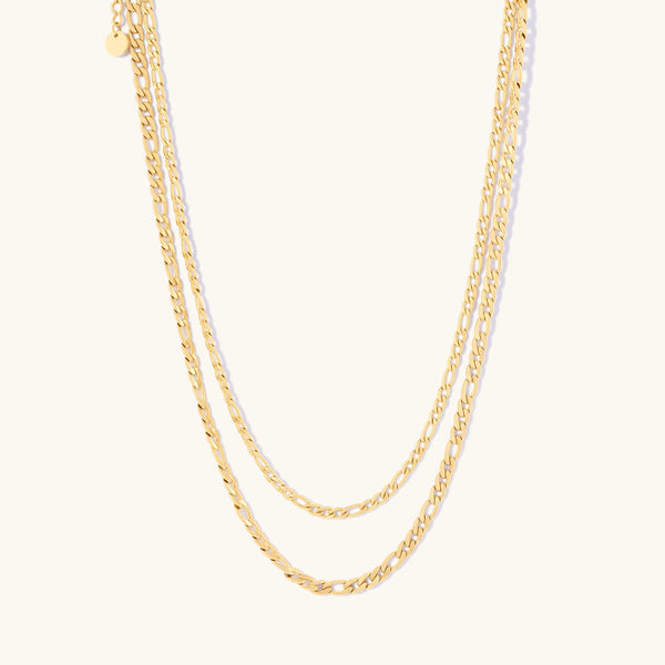 D. Louise Savannah Chain Double Necklace