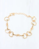 Caroline Hill Fleming Horsebit Bracelet