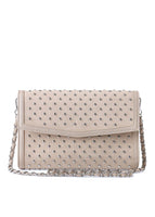 Haute Shore Beth in Wheat Studded Suede Handbag