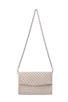 Haute Shore Beth in Wheat Studded Suede Handbag