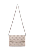 Haute Shore Beth in Wheat Studded Suede Handbag