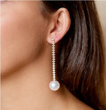 Theia Genevieve Statement Special Occasion Pearl Drop Earring