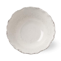 Tag Living Veranda Melamine Serving Bowl in White