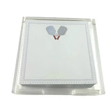Notepad with Acrylic Holder