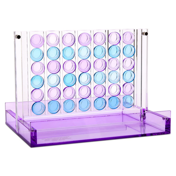 Iscream Acrylic 4-in-a-row Game