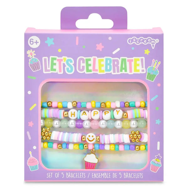 Iscream Let's Celebrate Bracelet Set