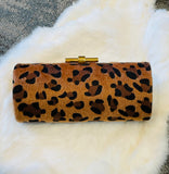 Vittoria Faux Fur Evening Bag