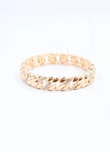 Caroline Hill Novalee Link Stretch Bracelet
