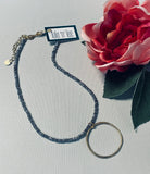 Lula 'n' Lee Lisa Faceted Hematite Beaded Necklace