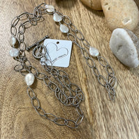 Margo Rebecca Mimi Pearl Infinity Necklace