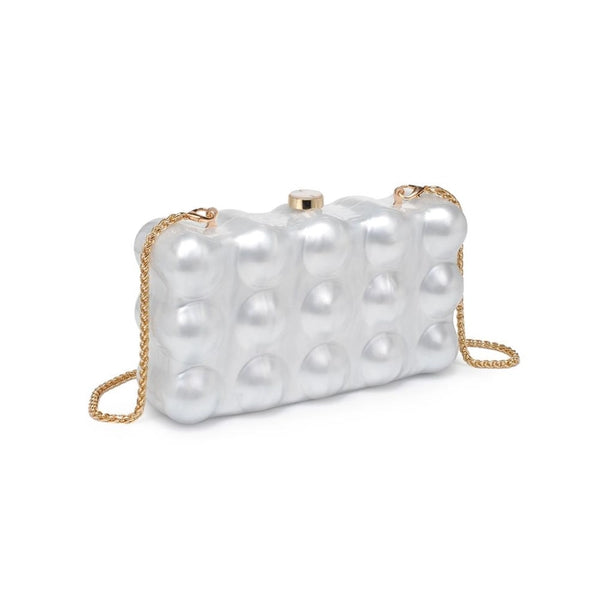 Urban Expressions Waverly Evening Bag in Ivory