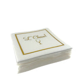 Linen-Feel Cocktail Napkins