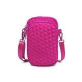Sol and Selene Divide and Conquer Woven Neoprene in Fuchsia