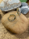Iishii Designs 3mm CZ Huggie Hoop Earring