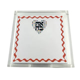 Notepad with Acrylic Holder