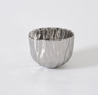 Pampa Bay Wavy Snack Bowl in Silver