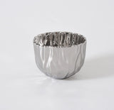 Pampa Bay Wavy Snack Bowl in Silver