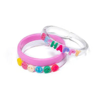 Lilies and Roses Happy Candy Pink Bangle (Set of 3)