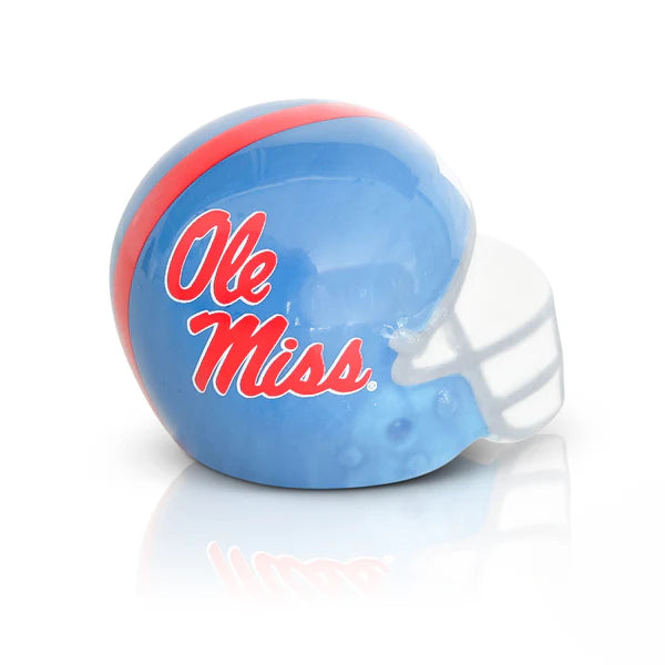 Nora Fleming Mini: Ole Miss Helmet