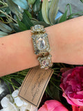 Erin Knight Designs Vintage Heidi Daus Rhinestone Bracelet