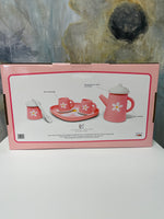 Tea set Flower Power Pink