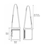 Daniella Lehavi Anita Loop Crossbody Bag in Pewter