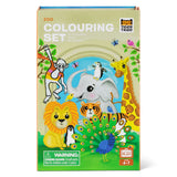 Tiger Tribe Colouring Set -Zoo