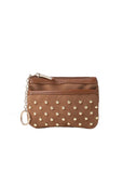 Haute Shore Max Card Case in Brown Stud