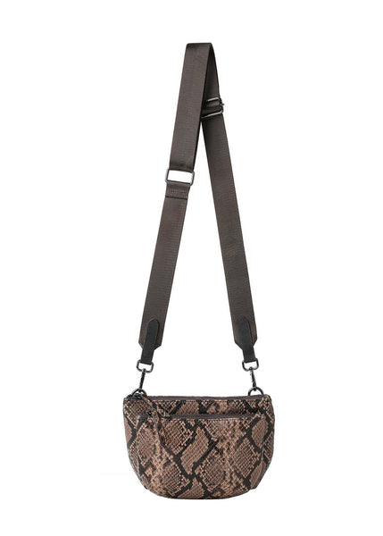 Haute Shore Devon in Faux Brown Python