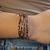Lenny and Eva Confetti Bangle in Black