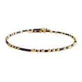 Lenny and Eva Confetti Bangle in Black
