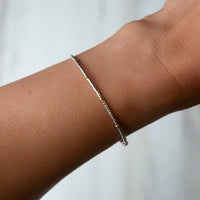 Lenny and Eva Confetti Bangle in Silver