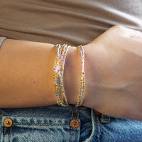 Lenny and Eva Confetti Bangle in Silver