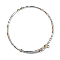 Lenny and Eva Confetti Bangle in Silver