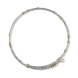 Lenny and Eva Confetti Bangle in Silver
