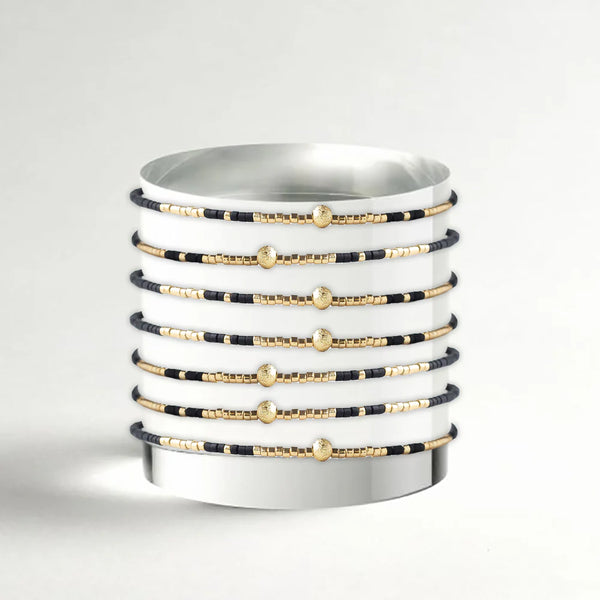 Lenny and Eva Sprinkles Bangle in Black