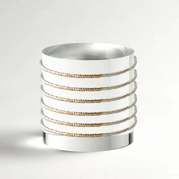 Lenny and Eva Norah Bangle in Silver