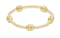 Enewton Admire Gold 3mm Bead Bracelet - Gold