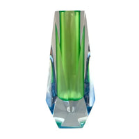 Crystal Cut Acrylic Bud Vase