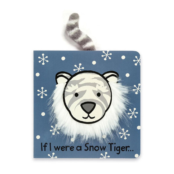 Jellycat If I were a Snow Tiger Book