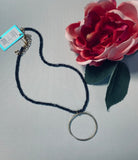 Lula 'n' Lee Lisa Faceted Hematite Beaded Necklace