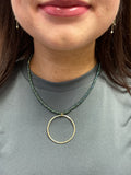 Lula 'n' Lee Lisa Faceted Hematite Beaded Necklace