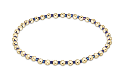 Enewton Hope Grateful Bracelet in Blue Metallic