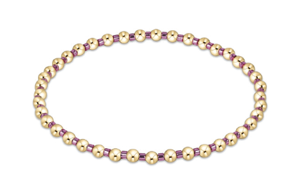 Enewton Hope Grateful Bracelet in Pink Metallic