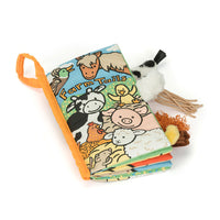 Jellycat Farm Tails Activity Soft Book