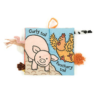 Jellycat Farm Tails Activity Soft Book