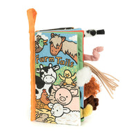 Jellycat Farm Tails Activity Soft Book
