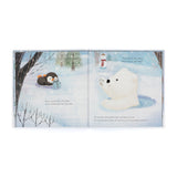Jellycat Peanut Penguin’s Perfect Present Book