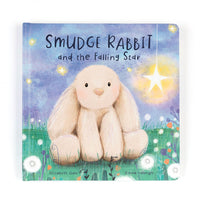 Jellycat Smudge Rabbit and Falling Star Book