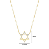 M. by Monte Luna Star Of David Lab-Grown Diamond Necklace